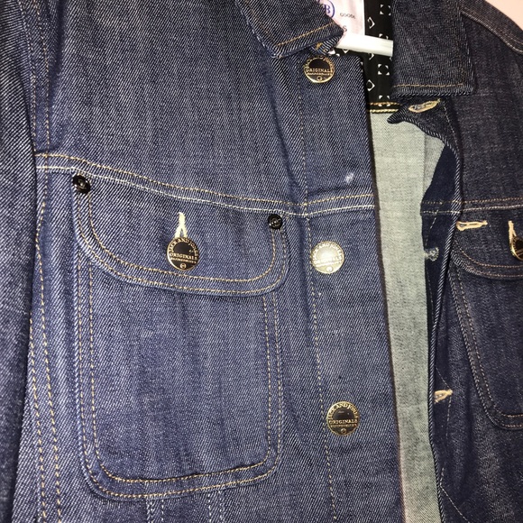 Jack and Jones Denim Blue Button Down Jean Jacket - Picture 5 of 14